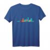 T-Shirt München Skyline Minga - Lustiges bayerisches Geschenk für Touristen, Münchner & Fans mit Stadtmotiven