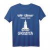Lustiges Ulmer Münster T-Shirt mit Spruch – Das größte Kirchturm der Welt, perfekte Geschenkidee für Ulmer und Schwaben
