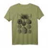 Seeigel, Muscheln & Meeresdeko T-Shirt - Vintage Ocean Life Illustration, Stranddekoration & Marine Biologie Motiv