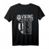 Wikinger Weltreise T-Shirt | Mythologie & Skandinavische Symbole | Odin & Valknut Design