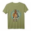 Schöne Walküre - Wikinger Schildmaid T-Shirt mit nordischer Mythologie & Odin Symbolik – Ideal für Fans der skandinavischen Tradition