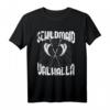 Valhalla Schildmaid Festival Sommer T-Shirt – Trendiges Viking Retro Design für Fans der Nordischen Mythologie & Skandinavischen Kultur