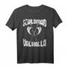 Valhalla Schildmaid Festival Sommer T-Shirt – Trendiges Viking Retro Design für Fans der Nordischen Mythologie & Skandinavischen Kultur