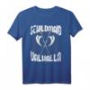 Valhalla Schildmaid Festival Sommer T-Shirt – Trendiges Viking Retro Design für Fans der Nordischen Mythologie & Skandinavischen Kultur