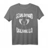 Valhalla Schildmaid Festival Sommer T-Shirt – Trendiges Viking Retro Design für Fans der Nordischen Mythologie & Skandinavischen Kultur