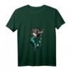 Damen Dreamcatcher Traumfänger T-Shirt mit V-Ausschnitt – Indianer Wolf Hippie Mode für Spirituelle, Mottopartys & Esoterik-Fans