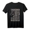 Lustiges Waschbär Spruch T-Shirt für Langschläfer & Morgenmuffel - Humorvolles Tiermotiv für Waschbärenliebhaber und Zoobesucher