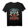 Lustiges Waschbär T-Shirt mit Spruch - Originelle Geschenkidee für Tierliebhaber, Tierpfleger & Tierschützer