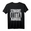 HapKoala Namibia-Shirt - Custom Made 'Straight Outta Namibia' Geschenk für Namibia-Liebhaber
