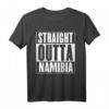 HapKoala Namibia-Shirt - Custom Made 'Straight Outta Namibia' Geschenk für Namibia-Liebhaber