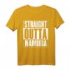 HapKoala Namibia-Shirt - Custom Made 'Straight Outta Namibia' Geschenk für Namibia-Liebhaber