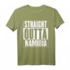 HapKoala Namibia-Shirt - Custom Made 'Straight Outta Namibia' Geschenk für Namibia-Liebhaber