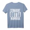 HapKoala Namibia-Shirt - Custom Made 'Straight Outta Namibia' Geschenk für Namibia-Liebhaber