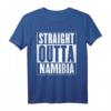 HapKoala Namibia-Shirt - Custom Made 'Straight Outta Namibia' Geschenk für Namibia-Liebhaber