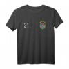 Namibia Nummer 21 Sporttrikot Fußball - Nationalstolz, Flagge & Wappen, Souvenir & Geschenk für Namibia Fans