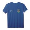 Namibia Nummer 21 Sporttrikot Fußball - Nationalstolz, Flagge & Wappen, Souvenir & Geschenk für Namibia Fans