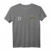 Namibia Nummer 21 Sporttrikot Fußball - Nationalstolz, Flagge & Wappen, Souvenir & Geschenk für Namibia Fans