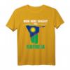 Namibia Flagge Mein Herz schlägt für Namibia T-Shirt – Perfektes Geschenk für Namibia-Liebhaber und Urlauber