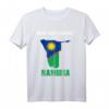 Namibia Flagge Mein Herz schlägt für Namibia T-Shirt – Perfektes Geschenk für Namibia-Liebhaber und Urlauber