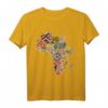 Africa Map with Traditional African Patterns T-Shirt – Stolz auf afrikanisches Erbe, Black History Month & kulturelle Feier