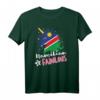 Namibisches Einhorn Namibia Flagge T-Shirt - Klassisch geschnitten, doppelt genähter Saum für Namibia-Fans und Reiseliebhaber