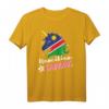 Namibisches Einhorn Namibia Flagge T-Shirt - Klassisch geschnitten, doppelt genähter Saum für Namibia-Fans und Reiseliebhaber