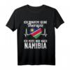 Namibianische Flagge T-Shirt | Namibia Urlaub & Souvenir Geschenk für Namibia Fans & Liebhaber