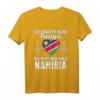 Namibianische Flagge T-Shirt | Namibia Urlaub & Souvenir Geschenk für Namibia Fans & Liebhaber