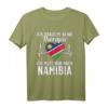 Namibianische Flagge T-Shirt | Namibia Urlaub & Souvenir Geschenk für Namibia Fans & Liebhaber