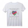 Namibianische Flagge T-Shirt | Namibia Urlaub & Souvenir Geschenk für Namibia Fans & Liebhaber