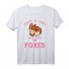 Niedliches Fuchs Mädchen T-Shirt – Ideales Geschenk für Tier- und Naturliebhaber zu Weihnachten & Geburtstag