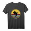 Kolibri Vogel Fliegen T-Shirt - Buntes Natur-Design im Retro Look für Vogel- und Naturliebhaber, Geschenkidee für Exotenfans