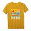 Sierra Nevada Mountains Artistic Nature Vintage T-Shirt – Retro Outdoor Design für Wanderer, Camper & Naturfreunde, Perfekt als Geschenk