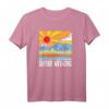 Sierra Nevada Mountains Artistic Nature Vintage T-Shirt – Retro Outdoor Design für Wanderer, Camper & Naturfreunde, Perfekt als Geschenk
