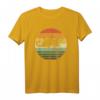 Sea Otter Animal Sunset Retro Vintage T-Shirt - Cute, Trendy & Funny Wildlife Apparel for Nature & Animal Lovers