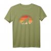 Wolf Retro Mond Wildnis Wildtier Wildlife T-Shirt für Natur- und Tierliebhaber – Perfekt für Damen, Herren, Jungen und Mädchen