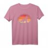 Wolf Retro Mond Wildnis Wildtier Wildlife T-Shirt für Natur- und Tierliebhaber – Perfekt für Damen, Herren, Jungen und Mädchen