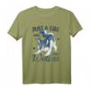 Just A Girl Who Loves Wolves - Mädchen & Kinder T-Shirt mit Wolf-Motiv für Wolf-Liebhaber