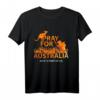 Pray for Australia T-Shirt mit Koalabären, Regen und Naturschutz – Unterstütze die Natur und Tiere bei den Waldbränden