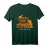Pray for Australia T-Shirt mit Koalabären, Regen und Naturschutz – Unterstütze die Natur und Tiere bei den Waldbränden