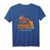 Pray for Australia T-Shirt mit Koalabären, Regen und Naturschutz – Unterstütze die Natur und Tiere bei den Waldbränden