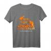 Pray for Australia T-Shirt mit Koalabären, Regen und Naturschutz – Unterstütze die Natur und Tiere bei den Waldbränden