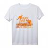 Pray for Australia T-Shirt mit Koalabären, Regen und Naturschutz – Unterstütze die Natur und Tiere bei den Waldbränden