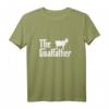 The Goatfather Funny Goat Lover T-Shirt - Perfect Gift for Animal & Nature Enthusiasts, Camping & Humor Fans