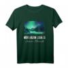 Nordlichter Aurora Borealis T-Shirt – Für Astronomie- und Naturliebhaber, Camping & Wandern in Nordregionen