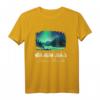 Nordlichter Aurora Borealis T-Shirt – Für Astronomie- und Naturliebhaber, Camping & Wandern in Nordregionen