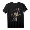 Gartenvögel Steinkauz Uhu Eule Waldvogel Sperling Hagebutte T-Shirt – Bunte Vogelillustration für Vogelliebhaber & Naturschutzfans