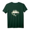 Alpen-Panorama Wald vor lauter Bäumen Natur Outdoor T-Shirt – Lustige Wander Sprüche für Damen, Herren & Kinder, Perfekt als Geschenk für Wanderurlaub & Touren