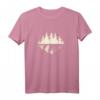 Alpen-Panorama Wald vor lauter Bäumen Natur Outdoor T-Shirt – Lustige Wander Sprüche für Damen, Herren & Kinder, Perfekt als Geschenk für Wanderurlaub & Touren