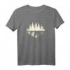 Alpen-Panorama Wald vor lauter Bäumen Natur Outdoor T-Shirt – Lustige Wander Sprüche für Damen, Herren & Kinder, Perfekt als Geschenk für Wanderurlaub & Touren